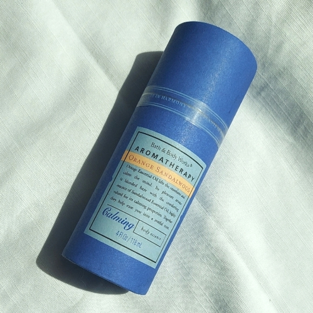 *Discontinued* Bath & Body Works Orange Sandalwood Aromatherapy Calming Oil